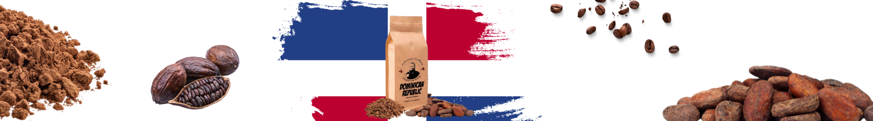 Zelená zrna kávy od Johnny coffee